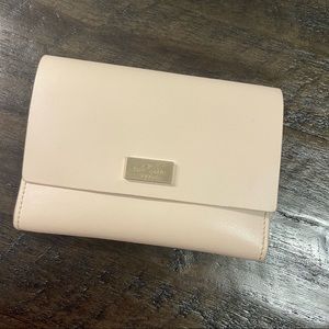 Nude Kate Spade wallet